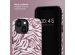 Selencia Coque arrière Vivid iPhone 13 - Trippy Swirl Dark Rose