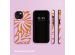 Selencia Coque arrière Vivid iPhone 13 - Modern Bloom Pink