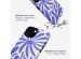 Selencia Coque arrière Vivid iPhone 13 - Modern Bloom Sapphire Blue