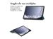 iMoshion Coque tablette Design Samsung Galaxy Tab A9 Plus - Petrol Green Dandelion