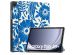 iMoshion Coque tablette Design Samsung Galaxy Tab A9 Plus - Flower Tile