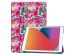 iMoshion Coque tablette Design iPad 7 (2019) / iPad 8 (2020) / iPad 9 (2021) 10.2 inch - Floral Water Color