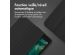 Accezz Étui de téléphone portefeuille Smart Silicone iPad 6 (2018) 9.7 pouces / iPad 5 (2017) 9.7 pouces - Noir