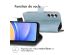 iMoshion Étui de téléphone portefeuille Luxe Samsung Galaxy A15 (5G/4G) - Bleu clair