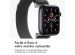 iMoshion Bracelet en nylon Trail Apple Watch Series 1-9 / SE - 38/40/41 mm - Black Grey