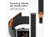 iMoshion Bracelet en nylon Trail Apple Watch Series 1-9 / SE - 38/40/41 mm - Black Grey