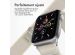 iMoshion Bracelet en nylon Trail Apple Watch Series 1-9 / SE / Ultra (2) - 42/44/45/49 mm - Starlight
