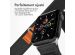 iMoshion Bracelet en nylon Trail Apple Watch Series 1-9 / SE / Ultra (2) - 42/44/45/49 mm - Pure Black