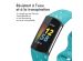 iMoshion Bracelet silicone Fitbit Charge 5 / Charge 6 - Taille S - Turquoiose