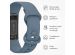 iMoshion Bracelet silicone Fitbit Charge 5 / Charge 6 - Taille L - Bleu Officiel