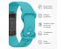 iMoshion Bracelet silicone Fitbit Charge 5 / Charge 6 - Taille L - Turquoiose