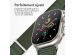 iMoshion Bracelet en nylon Alpine Apple Watch Series 1-9 / SE / Ultra (2) - 42/44/45/49 mm - Vert