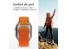 iMoshion Bracelet en nylon Alpine Apple Watch Series 1-9 / SE / Ultra (2) - 42/44/45/49 mm - Orange