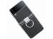 Samsung Original Coque Silicone Clear Ring Galaxy Z Flip 4 - Transparent