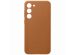 Samsung Original Coque en cuir Samsung Galaxy S23 Plus - Brun