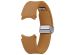 Samsung Bracelet en cuir hybride original D-Buckle Normal M/L Galaxy Watch 6 / 6 Classic / 5 / 5 Pro - Camel