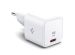 Spigen ﻿ArcStation - Chargeur USB-C - Power Delivery - 27 Watts - Blanc
