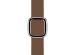 Apple Leather Band Modern Buckle Apple Watch Series 1-9 / SE - 38/40/41 mm - Taille S - Brun