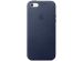 Apple Coque Leather iPhone SE / 5 / 5s - Blue