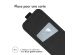 Accezz Étui à rabat iPhone 12 Mini - Noir