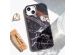 Selencia Aurora Coque Fashion iPhone 14 Pro Max - ﻿Coque durable - 100 % recyclée - Marbre Noir