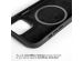 Accezz Coque en cuir avec MagSafe pour l'iPhone 13 Pro - Noir