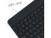 Accezz Étui de tablette Bluetooth Clavier AZERTY Samsung Galaxy Tab A9 Plus