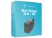 iMoshion Wall Charger - Chargeur - Connexion USB-C et USB - Power Delivery - 20 Watt - Noir