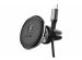 Baseus Air Vent Magnetic Car Mount Cable Clip Samsung Galaxy A51 - Support de téléphone de voiture - Grille de ventilation - Magnétique - Noir