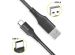 Accezz Câble USB-C vers USB Samsung Galaxy A20e - 0,2 mètre - Noir