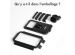 Accezz Support de téléphone vélo Pro iPhone 5 / 5s - Universel - Avec étui - Noir