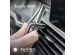 Accezz Support de téléphone pour voiture Samsung Galaxy S10 Plus - Universel - Grille de ventilation - Magnétique - Noir