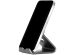 Accezz Support de téléphone de bureau iPhone 14 Pro Max - Support de tablette de bureau - Premium - Aluminium - Gris