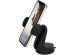Accezz Support de téléphone pour voiture Samsung Galaxy A51 - Réglable - Universel - Tableau de bord et pare-brise - Noir