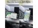iMoshion Support de téléphone pour voiture Samsung Galaxy A21s - Réglable - Universel - Carbone - Grille de ventilation - Noir