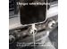 iMoshion Support de téléphone pour voiture Samsung Galaxy A14 (5G) - Réglable - Universel - Carbone - Grille de ventilation - Noir