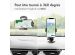 Accezz Support de téléphone de voiture Samsung Galaxy A54 (5G) - Chargeur sans fil - Tableau de bord et pare-brise - Noir