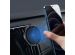 Baseus Radar Magnetic Car Mount iPhone 11 Pro - Support de téléphone de voiture - Grille de ventilation - Tableau de bord - Magnétique - Noir