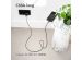 iMoshion Braided USB-C vers câble USB Samsung Galaxy A52s - 1 mètre - Noir