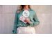 Selencia Aurora Coque Fashion iPhone 14 Plus - ﻿Coque durable - 100 % recyclée - Marbre Blanc