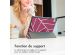 iMoshion Coque tablette Design Samsung Galaxy Tab A9 Plus - Bordeaux Graphic