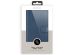 Selencia Étui de téléphone portefeuille en cuir véritable iPhone 14 Pro Max - Bleu