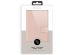 Selencia Étui de téléphone portefeuille en cuir véritable iPhone 14 - Dusty Pink