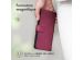 iMoshion Étui de téléphone portefeuille Luxe Samsung Galaxy S24 - Bordeaux