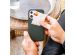 Accezz ﻿Coque en cuir de qualité supérieure avec fentes pour cartes Samsung Galaxy S22 - Vert
