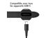 iMoshion Braided USB-C vers câble USB Samsung Galaxy S23 - 1 mètre - Noir