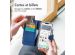 Accezz Étui de téléphone Wallet iPhone 14 Pro Max - Bleu foncé
