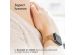 iMoshion Bracelet pliant Milanese Apple Watch Series 1-9 / SE / Ultra (2) - 42/44/45/49 mm - Rose Dorée