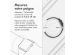 iMoshion Bracelet magnétique milanais Apple Watch Series 1-9 / SE / Ultra (2) - 42/44/45/49 mm - Taille S - Gris