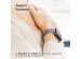 iMoshion Bracelet magnétique milanais Apple Watch Series 1-9 / SE / Ultra (2) - 42/44/45/49 mm - Taille S - Violet
